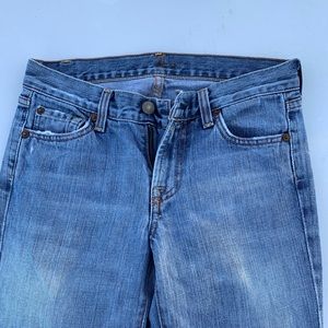 women’s 7 for all mankind denim jeans size 25! (0)